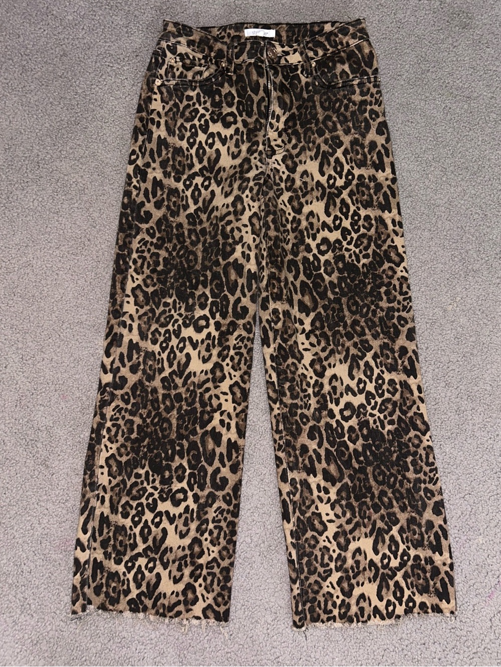 Cheetah jeans Sts blue women's "Sabrina ultra high rise” size 26